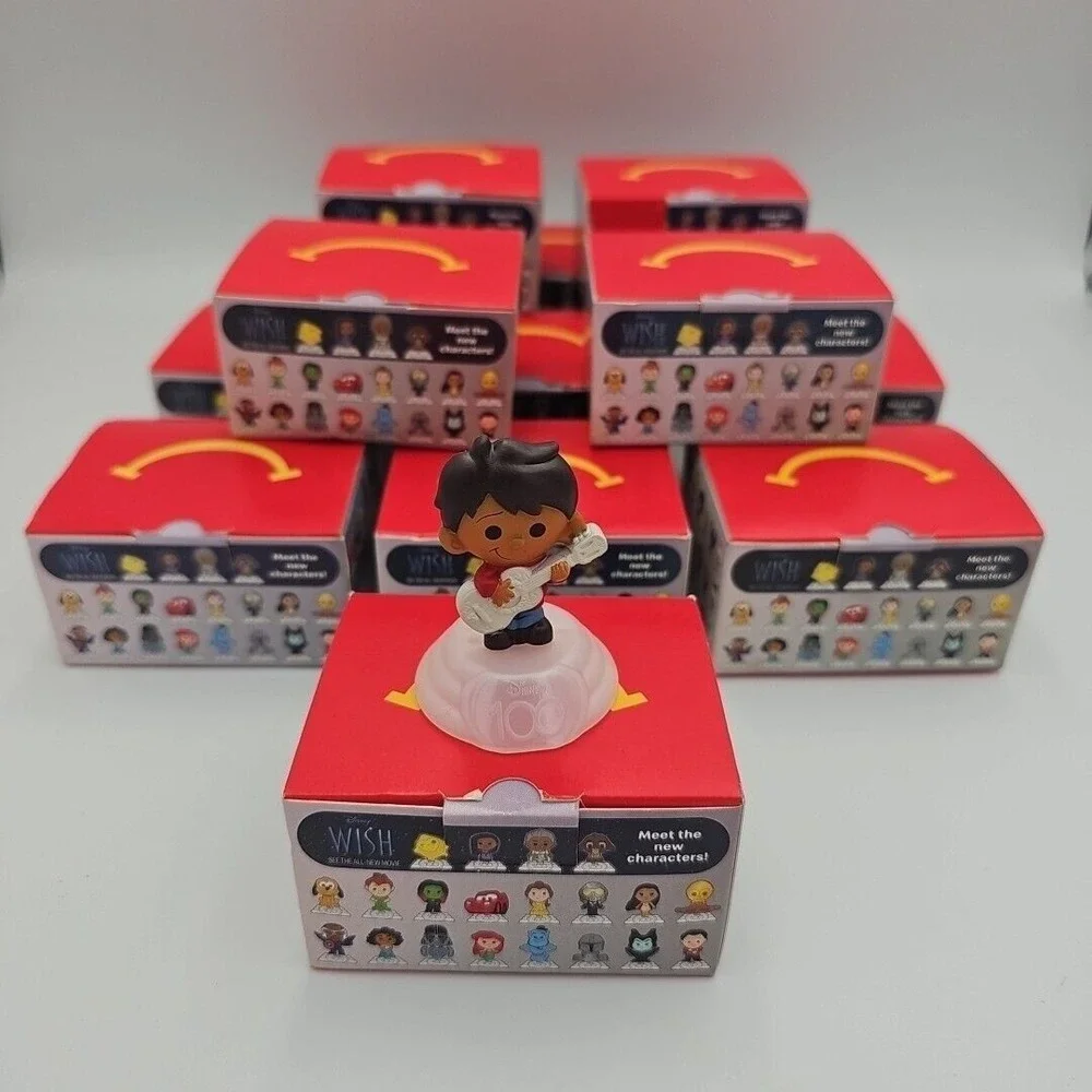 2023 Disney 100 Years McDonald's Happy Meal Toy‎ Figures Lot New with Boxes